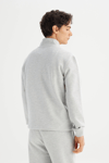 Lee Pamuklu Regular Fit Fermuarlı Dik Yaka Erkek Sweat L252031 236 GRİ MELANJ