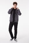 Lee Pamuklu Regular Fit Kapüşon Yaka Erkek Sweat L80KSP 003 ANTRASİT