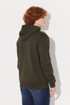 Lee Pamuklu Regular Fit Kapüşonlu Erkek Sweat L212302801 KOYU HAKİ