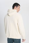Lee Pamuklu Regular Fit Şardonlu Kapüşon Yaka Erkek Sweat L80YRY 102 BEYAZ