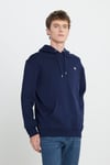 Lee Pamuklu Regular Fit Şardonlu Kapüşon Yaka Erkek Sweat L80YRY A67 LACİVERT