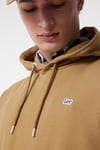 Lee Pamuklu Regular Fit Şardonlu Kapüşon Yaka Erkek Sweat L80YR Y85 HARDAL