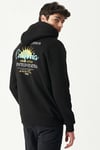 Lee Pamuklu Regular Fit Sırt Baskılı Kapüşonlu Erkek Sweat L222695 001 SİYAH