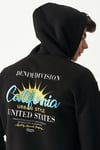 Lee Pamuklu Regular Fit Sırt Baskılı Kapüşonlu Erkek Sweat L222695 001 SİYAH