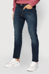 Lee Pamuklu Slim Fit Düşük Bel Dar Paça Jeans Erkek Kot Pantolon L719GCBY 408 KOYU MAVİ