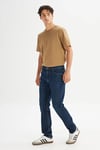 Lee Pamuklu Slim Fit Normal Bel Düz Paça Jeans Erkek Kot Pantolon L70100033 317 KOYU İNDİGO