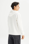 Lee Regular Fit Logolu Kapüşon Yaka Erkek Sweat L212302 990 EKRU
