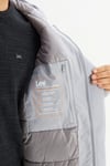 Lee Relaxed Fit Kapüşon Yaka Erkek Mont L2520258 035 GRİ