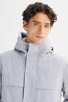 Lee Relaxed Fit Kapüşon Yaka Erkek Mont L2520258 035 GRİ