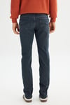 Lee Rider Pamuklu Slim Fit Normal Bel Dar Paça Jeans Erkek Kot Pantolon ML701012 397 MAVİ