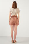 Lela Beli Lastikli Cepli Bayan Short 5863880 BİSKÜVİ