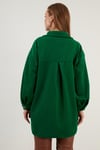 Lela Cepli Oversize Kışlık Bayan Gömlek Ceket 42190456 BENETTON