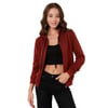 Lela Ekstra Slim Fit Kapüşonlu Fermuarlı Cepli Örme Bayan Sweat 5413001 KİREMİT