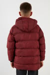 Lela İçi Peluş Astarlı Çıkarılabilir Kapüşonlu Şişme Erkek Çocuk Mont 576220K BORDO
