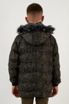 Lela İçi Peluş Astarlı Çıkarılabilir Kapüşonlu Cepli Kışlık Erkek Çocuk Mont 5760070 HAKİ