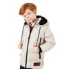Lela İçi Peluş Astarlı Çıkarılabilir Kapüşonlu Şişme Erkek Çocuk Mont 5763038 TAŞ