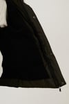 Lela İçi Peluş Astarlı Çıkarılabilir Suni Tüylü Kapüşonlu Şişme Erkek Çocuk Mont 5760054 SİYAH-HAKİ