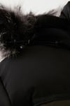 Lela İçi Peluş Astarlı Çıkarılabilir Suni Tüylü Kapüşonlu Şişme Erkek Çocuk Mont 5760054 SİYAH-HAKİ