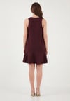 Lela Kolsuz Mini Boy Cepli Mezuniyet Kadın Elbise 6525734 BORDO