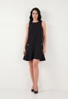 Lela Kolsuz Mini Boy Cepli Mezuniyet Kadın Elbise 6525734 SİYAH