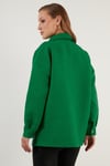 Lela Oversize Cepli Kapitone Bayan Gömlek Ceket 42190505 BENETTON