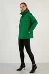 Lela Oversize Cepli Kapitone Bayan Gömlek Ceket 42190505 BENETTON