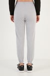 Lela Pamuklu Beli ve Paçası Lastikli Basic Jogger Bayan Eşofman Altı 5864171 GRİ MELANJ