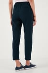 Lela Pamuklu Slim Fit Normal Bel Düz Paça Bayan Pantolon 668Y5121 LACİVERT