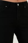 Lela Pamuklu Slim Fit Yüksek Bel Dar Paça Jeans Bayan Kot Pantolon 639LOREN SİYAH