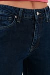 Lela Pamuklu Slim Fit Yüksek Bel Dar Paça Jeans Bayan Kot Pantolon 639LOREN AÇIK MAVİ