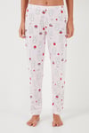 Lela Regular Fit Bisiklet Yaka Kısa Kollu Pijama Takım Bayan Pijama Takımı 6097310 TOZ PEMBE