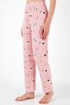 Lela Regular Fit Gömlek Yaka Kısa Kollu Kadın Pijama Takımı 65740102 PEMBE