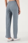 Lela Regular Fit Normal Bel Geniş Paça Kadın Pantolon 5866117 GRİ