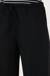 Lela Regular Fit Normal Bel Geniş Paça Kadın Pantolon 5866117 SİYAH