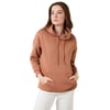 Lela Regular Fit Pamuklu Kapüşonlu Yaka Şardonlu Kışlık Bayan Sweat 5863854 BİSKÜVİ