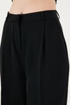 Lela Regular Fit Yüksek Bel Düz Paça Bayan Pantolon 6923873 SİYAH