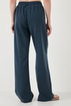 Lela Relaxed Fit Yüksek Bel Bol Paça Bayan Pantolon 668YP5040 LACİVERT