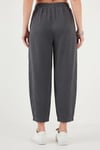 Lela Relaxed Fit Yüksek Bel Daralan Paça Bayan Pantolon 668YP5456 ANTRASİT