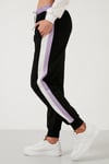 Lela Renk Bloklu Regular Fit Kapüşonlu Spor Bayan Takım 5863835 LİLA