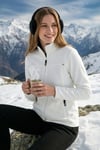 Lela Slim Fit Anti-Pilling Tüylenme Yapmayan Fermuarlı Cepli  Hırka Bayan Polar 5907002 EKRU