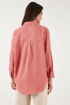 Lela Streç Pamuklu Oversize Fit 2' li Paket Bayan Gömlek-Atlet Set 67810014979S2 SİYAH-TARÇIN
