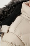 Lela Suni Kürklü Peluş Astarlı Çıkarılabilir Kapüşonlu Erkek Çocuk Mont 5763028 TAŞ
