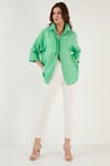 Lela Truvakar Kol Oversize Yazlık Bayan Gömlek 514344034 BENETTON