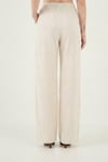 Lela Wide Leg Yüksek Bel Geniş Paça Bayan Pantolon 668YP5424 TAŞ