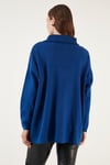 Lela Yarım Fermuarlı Onesize Triko Bayan Kazak 4616079Y SAKS