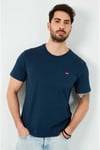 Levi's % 100 Pamuk Regular Fit Bisiklet Yaka Erkek T Shirt 56809-0056 LACİVERT