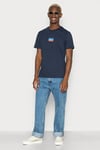 Levi's % 100 Pamuk Regular Fit Bisiklet Yaka Erkek T Shirt A2823-0187 LACİVERT