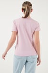 Levi's % 100 Pamuk Regular Fit Bisiklet Yaka Bayan T Shirt A4917-0007 PEMBE