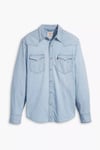 Levi's % 100 Pamuk Regular Fit Cepli Erkek Kot Gömlek 85744-0066 AÇIK MAVİ