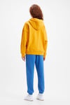 Levi's % 100 Pamuk Relaxed Fit Kanguru Cepli Kapüşonlu Bayan Sweat A3724-0004 HARDAL-SARI